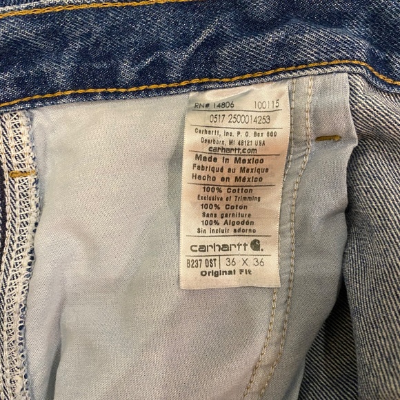 VTG Carhartt Carpenter Jeans - Picture 11 of 14